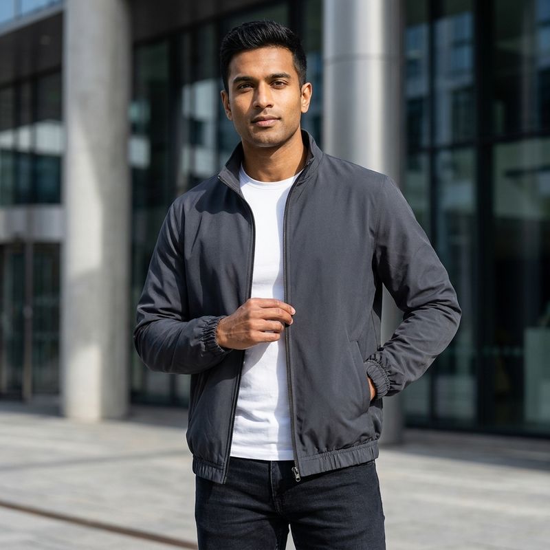 zero Sleek Rare Wear Wind-Breaker | Grey