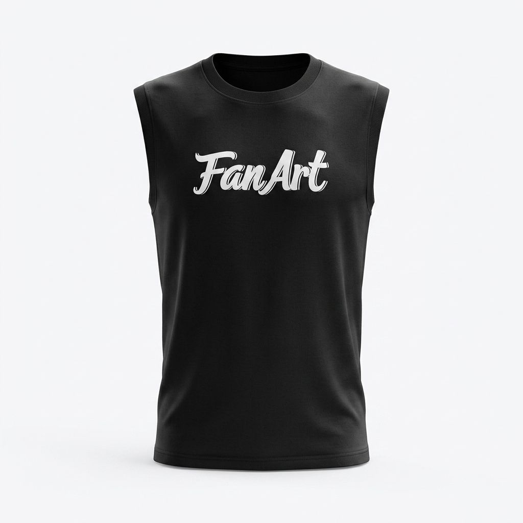Zero Sleek Fan Art SleevelessT-Shirt | Puff Printed
