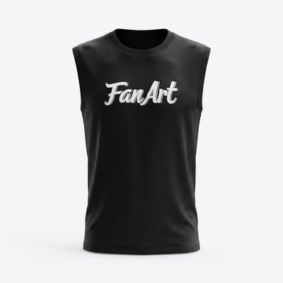 Zero Sleek Fan Art SleevelessT-Shirt | Puff Printed