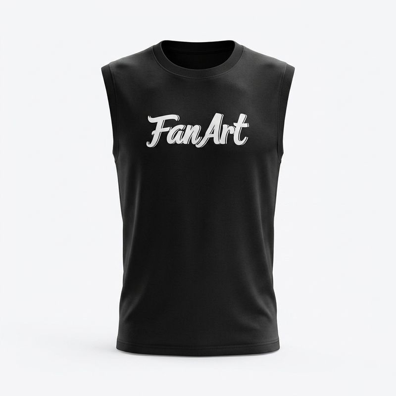 Zero Sleek Fan Art SleevelessT-Shirt | Puff Printed