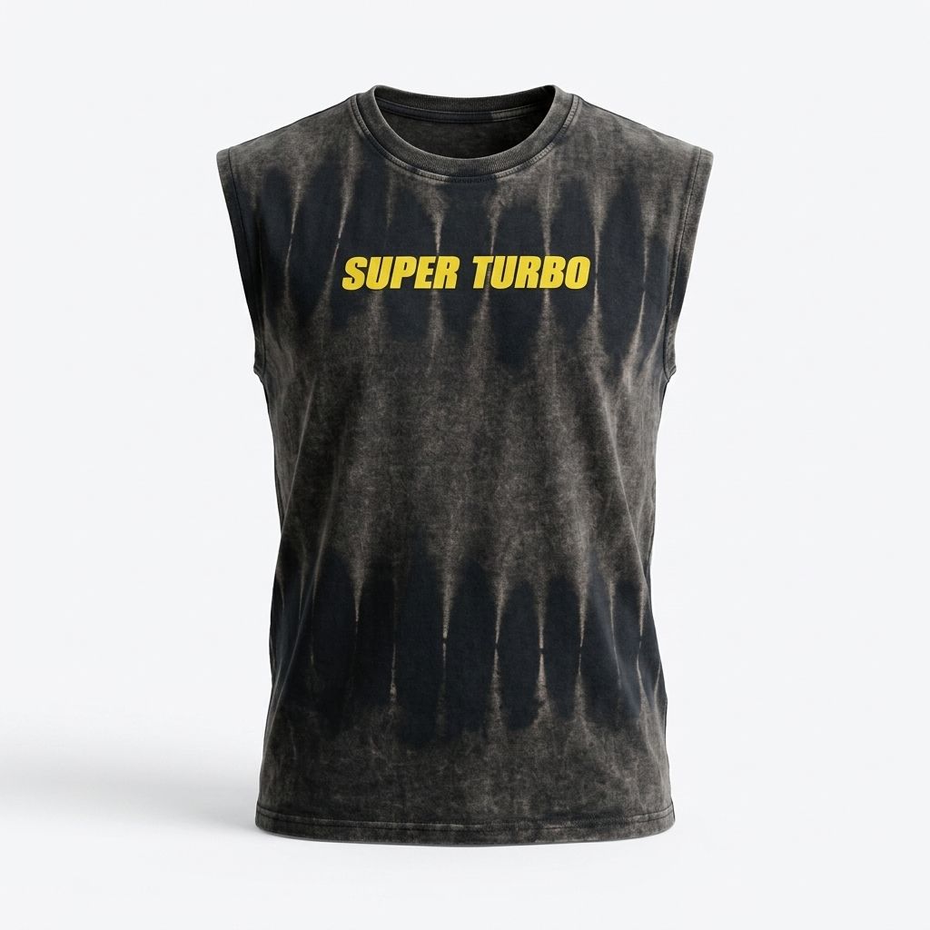 Zero Sleek Super Turbo Sleeveless T-Shirt | Puff Printed