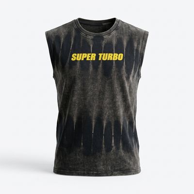 Zero Sleek Super Turbo Sleeveless T-Shirt | Puff Printed