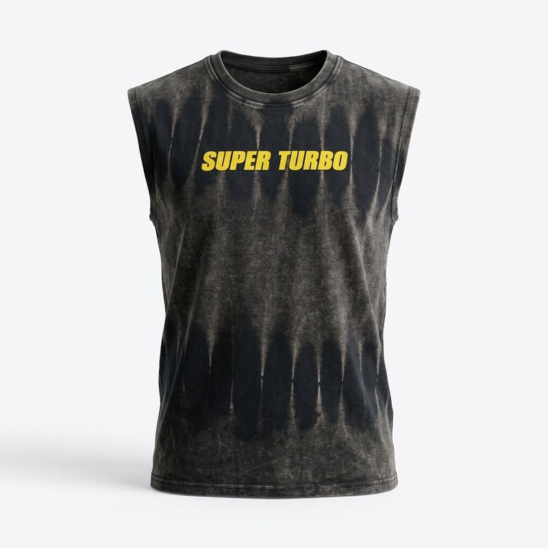 Zero Sleek Super Turbo Sleeveless T-Shirt | Puff Printed
