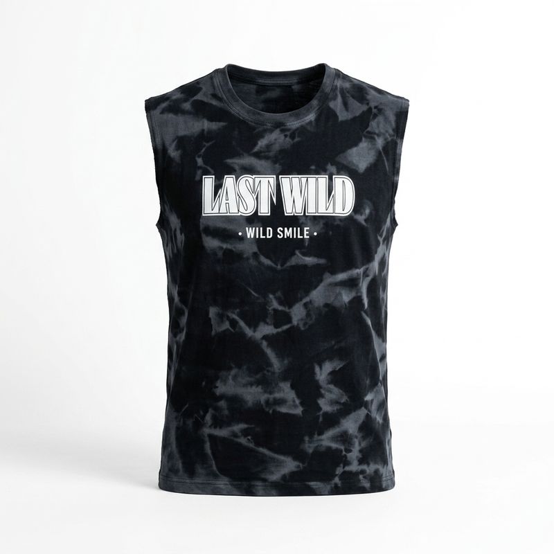 Zero Sleek Last Wild Sleeveless T-Shirt | Grey-Black