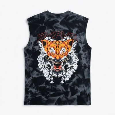 Zero Sleek Last Wild Sleeveless T-Shirt | Grey-Black