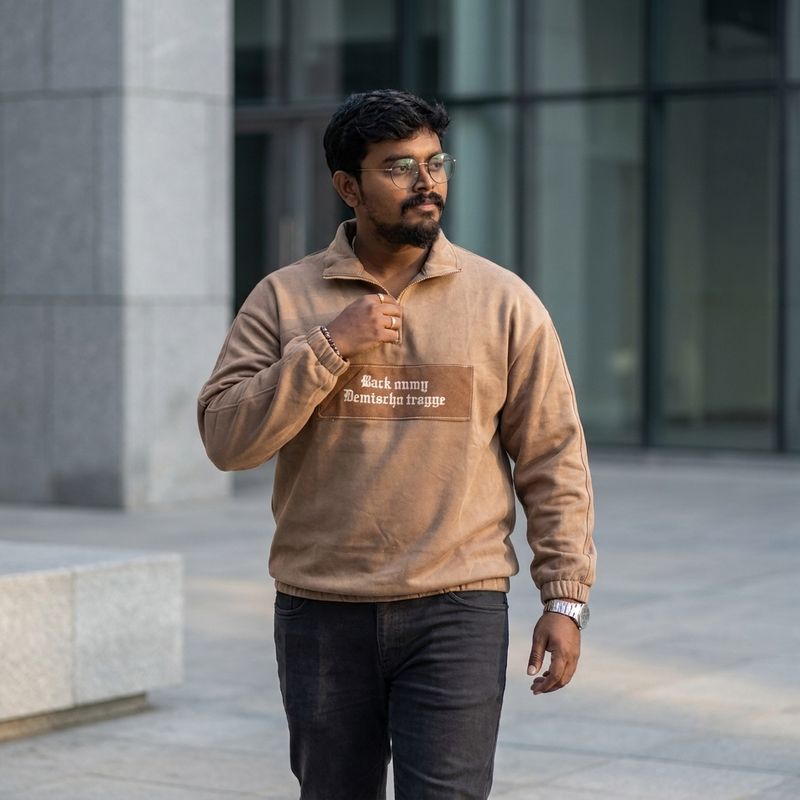 ZeroSleek  Quarter-Zip Sweatshirt