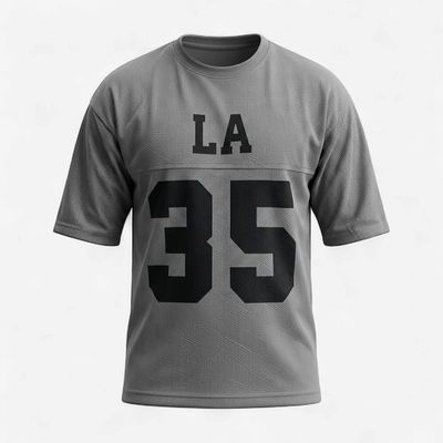 Grey LA 35 Streetwear T-Shirt