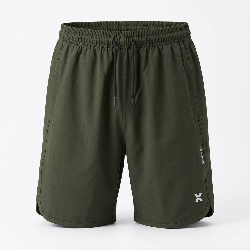 ZeroSleek Active Wear  Shorts | Green