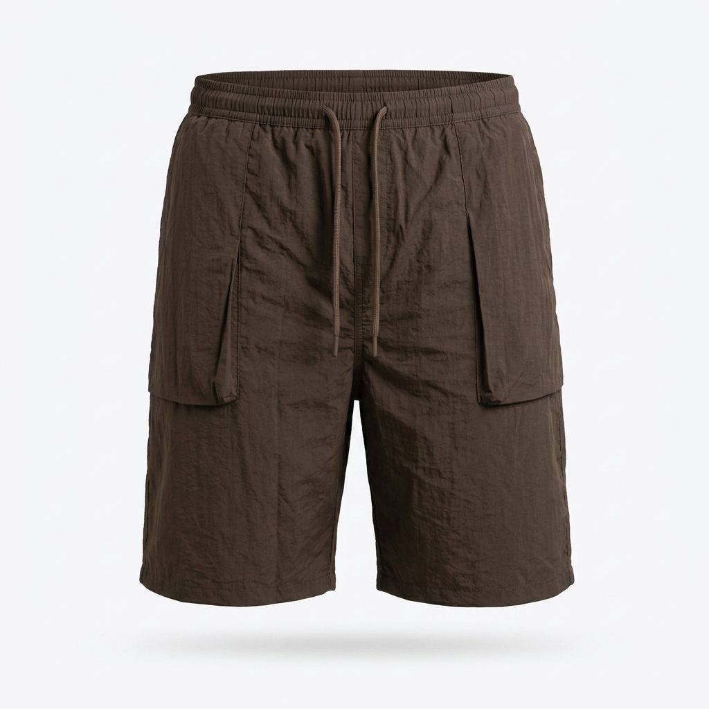 Zero Sleek Lightweight Cargo Shorts with Pockets | Water-Resistant
