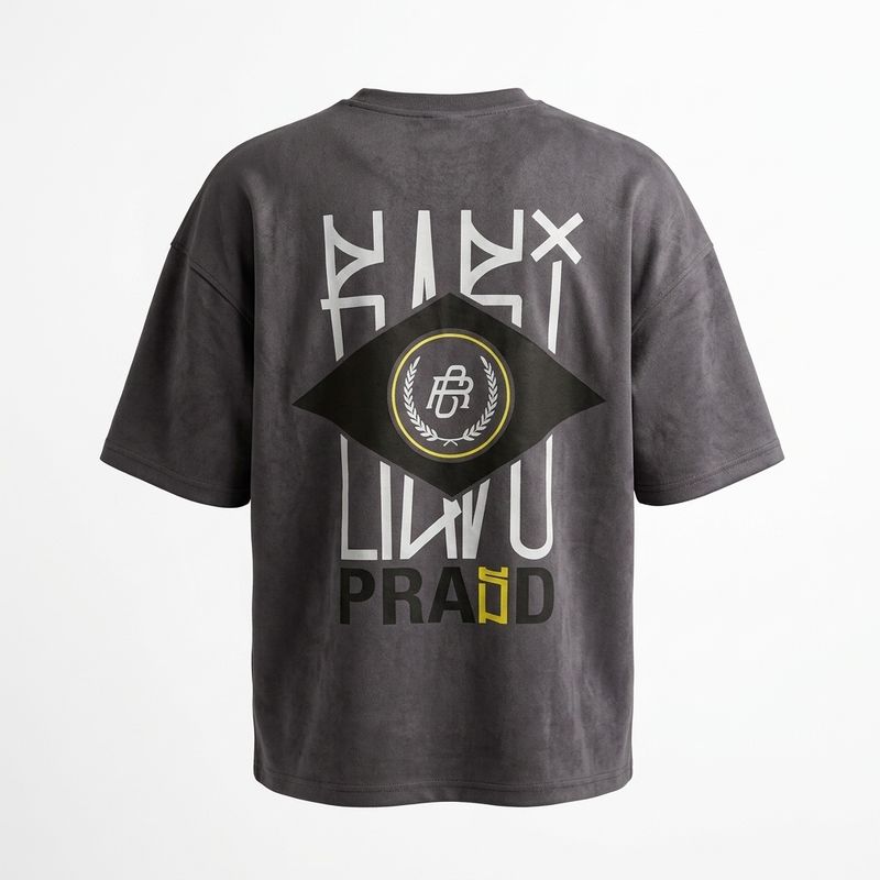 Zero Sleek Acid Wash Brazil Streetwear Tee