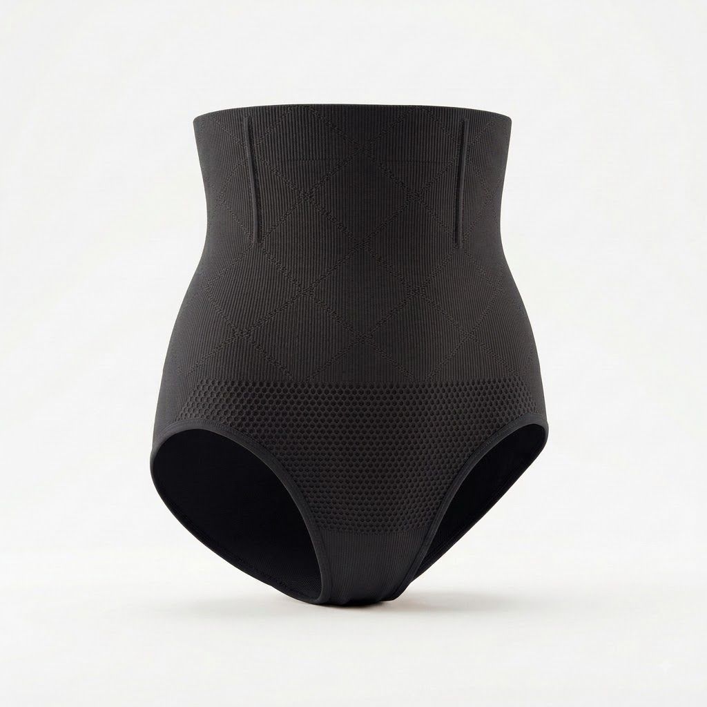 Zero Sleek Black High Waist Tummy Tucker |