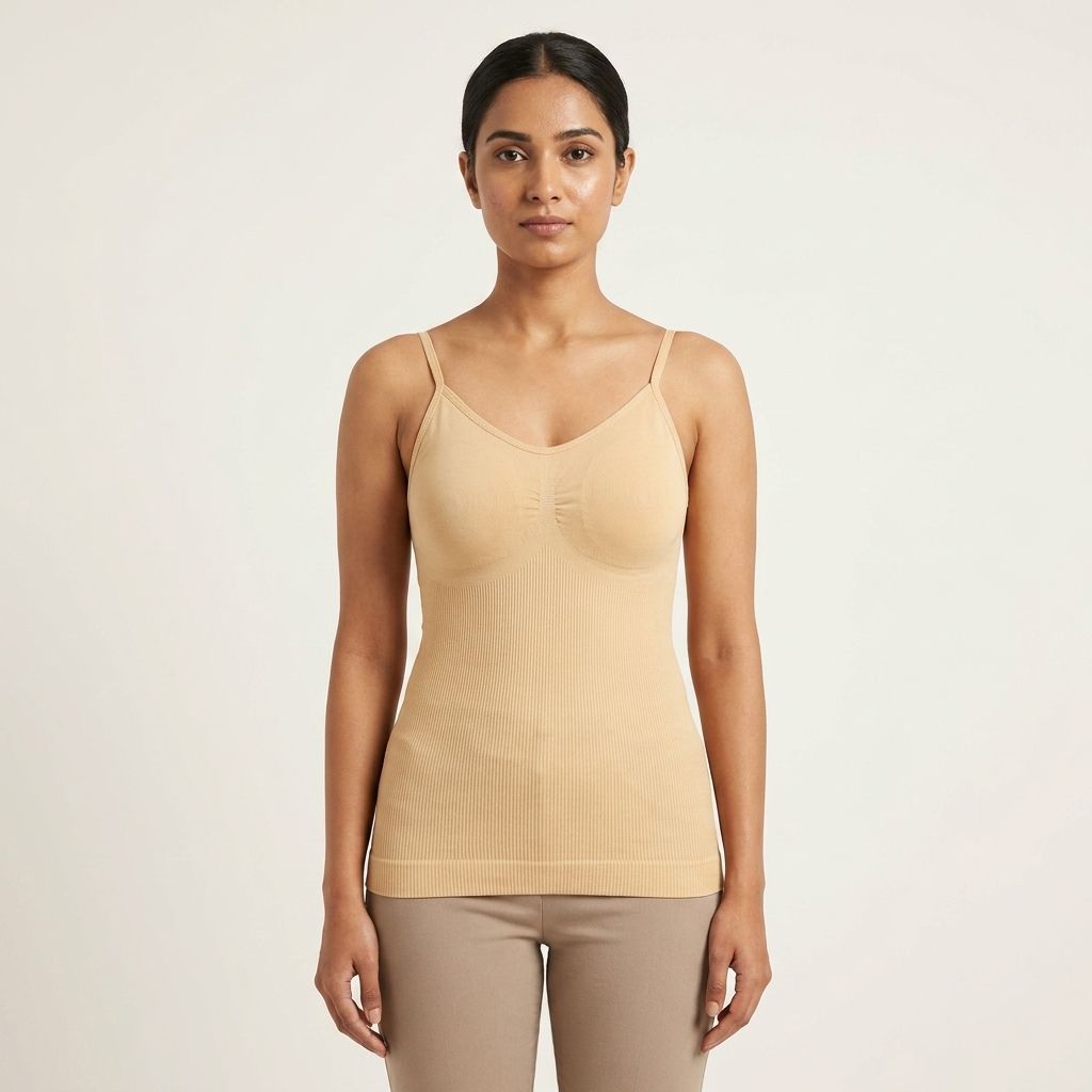 Light Beige Spaghetti Top | Shapewear