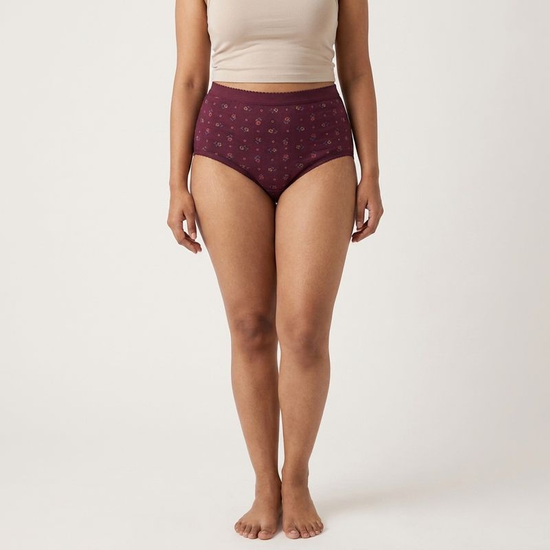 Zero Sleek Hipster Maroon Panty