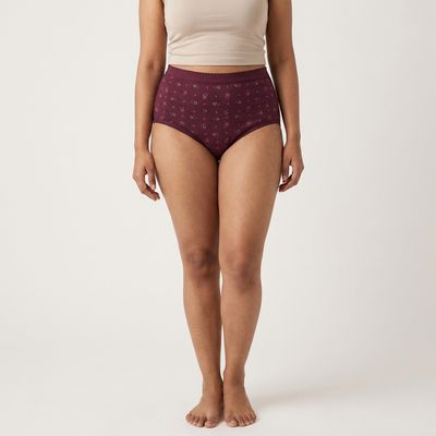 Zero Sleek Hipster Maroon Panty