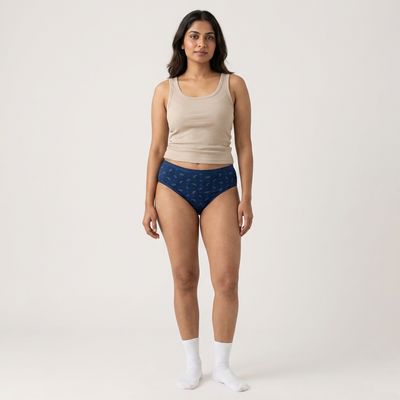 Zero Sleek Hipster Teal blue Panty