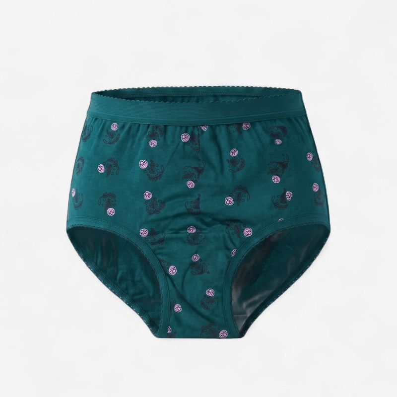 Zero Sleek Hipster Sea Green Panty
