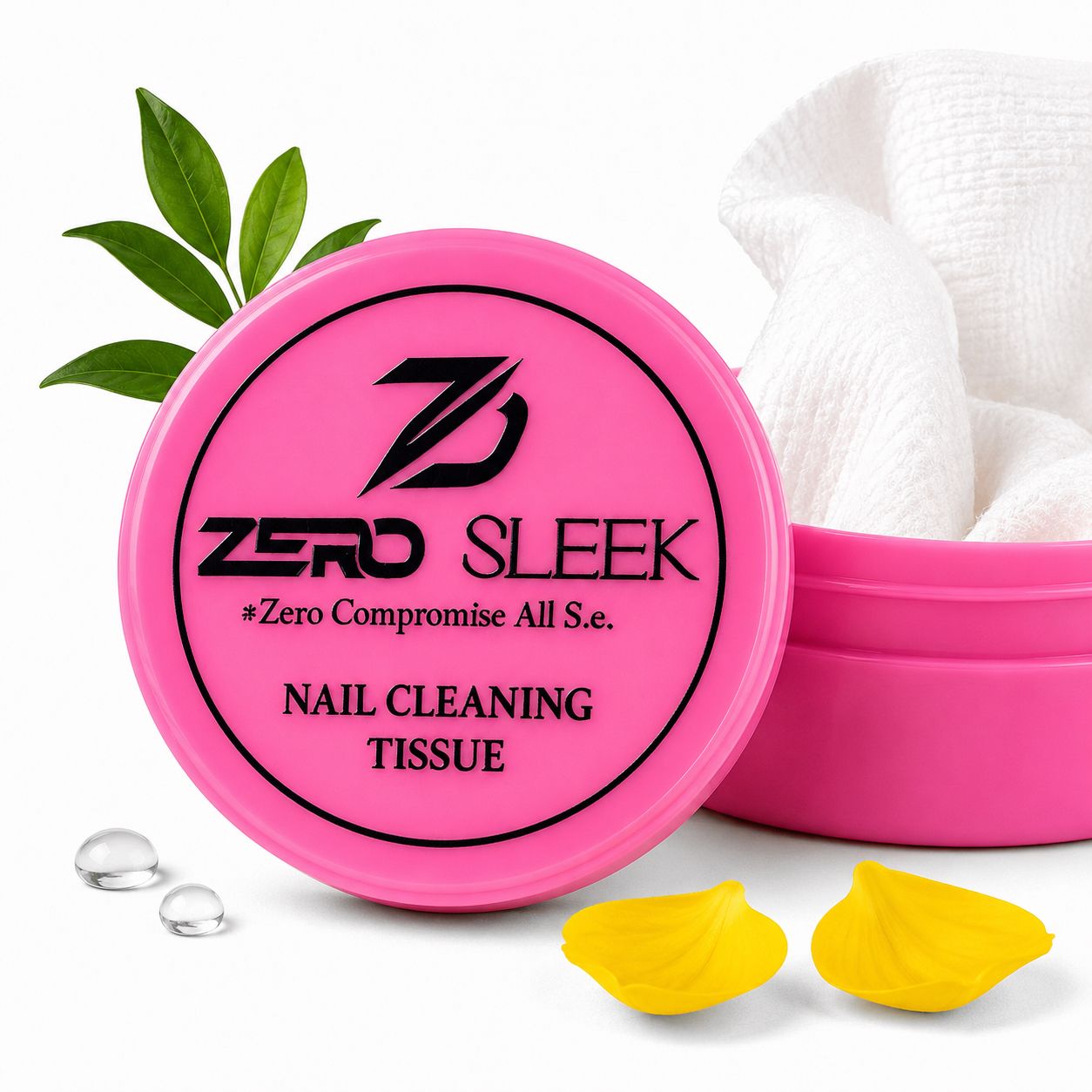 ZERO SLEEK NAIL PAINT REMOVER COTTON CANDY