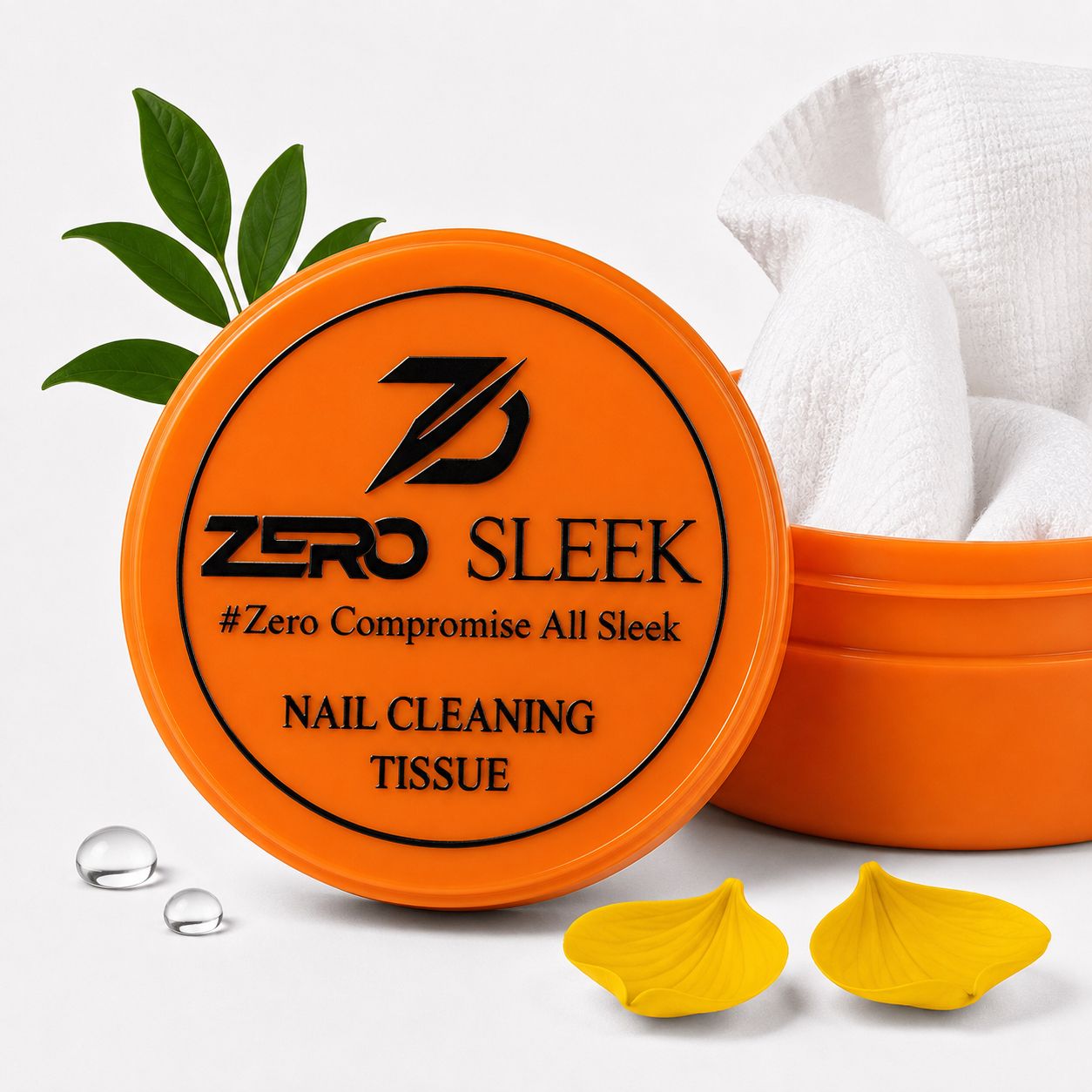 ZERO SLEEK NAIL PAINT REMOVER TANGERINE