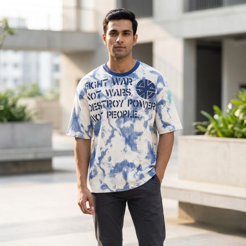 The Manifesto Tee | BLUE