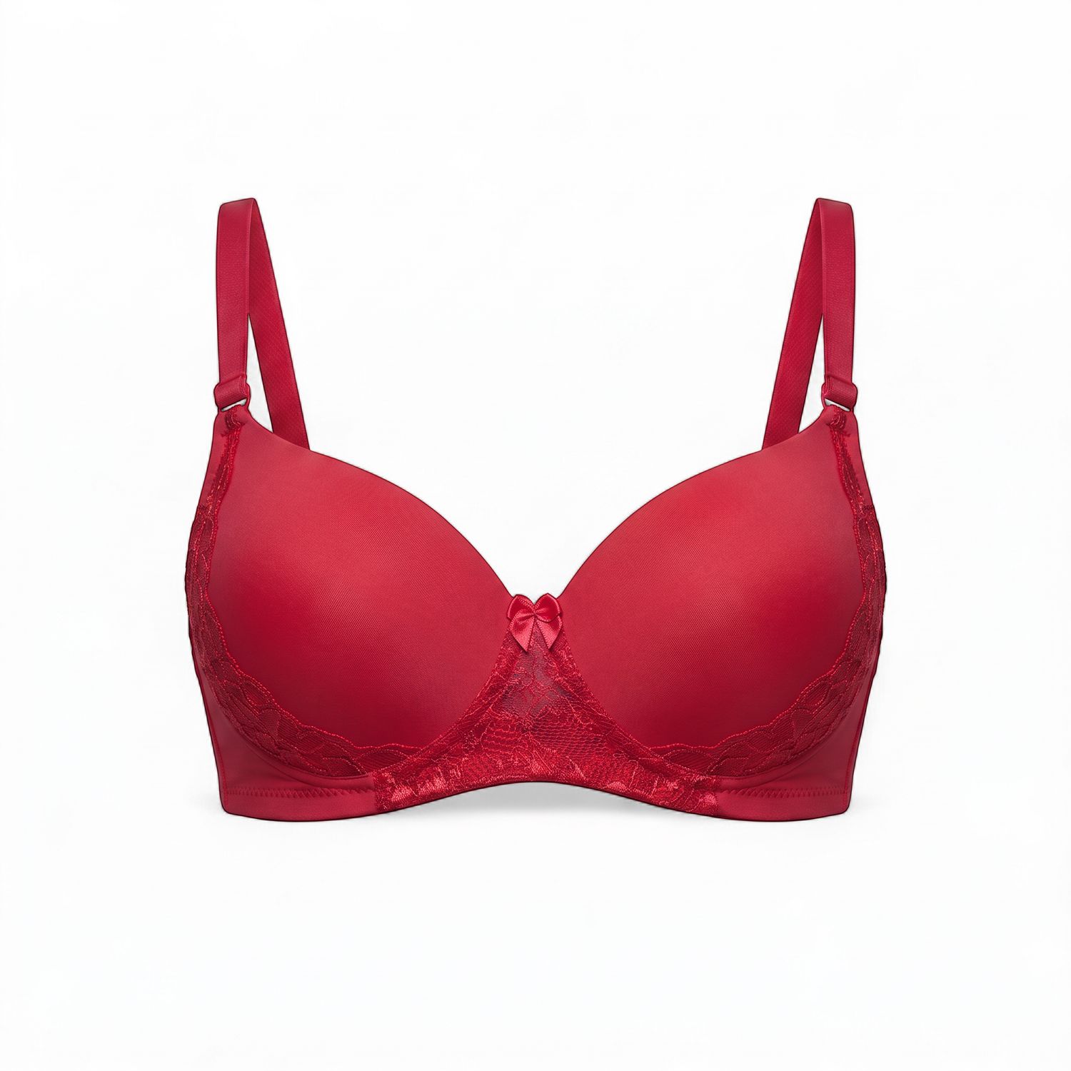 Zero Sleek Semi Padded Netted Bra | Rose Pink