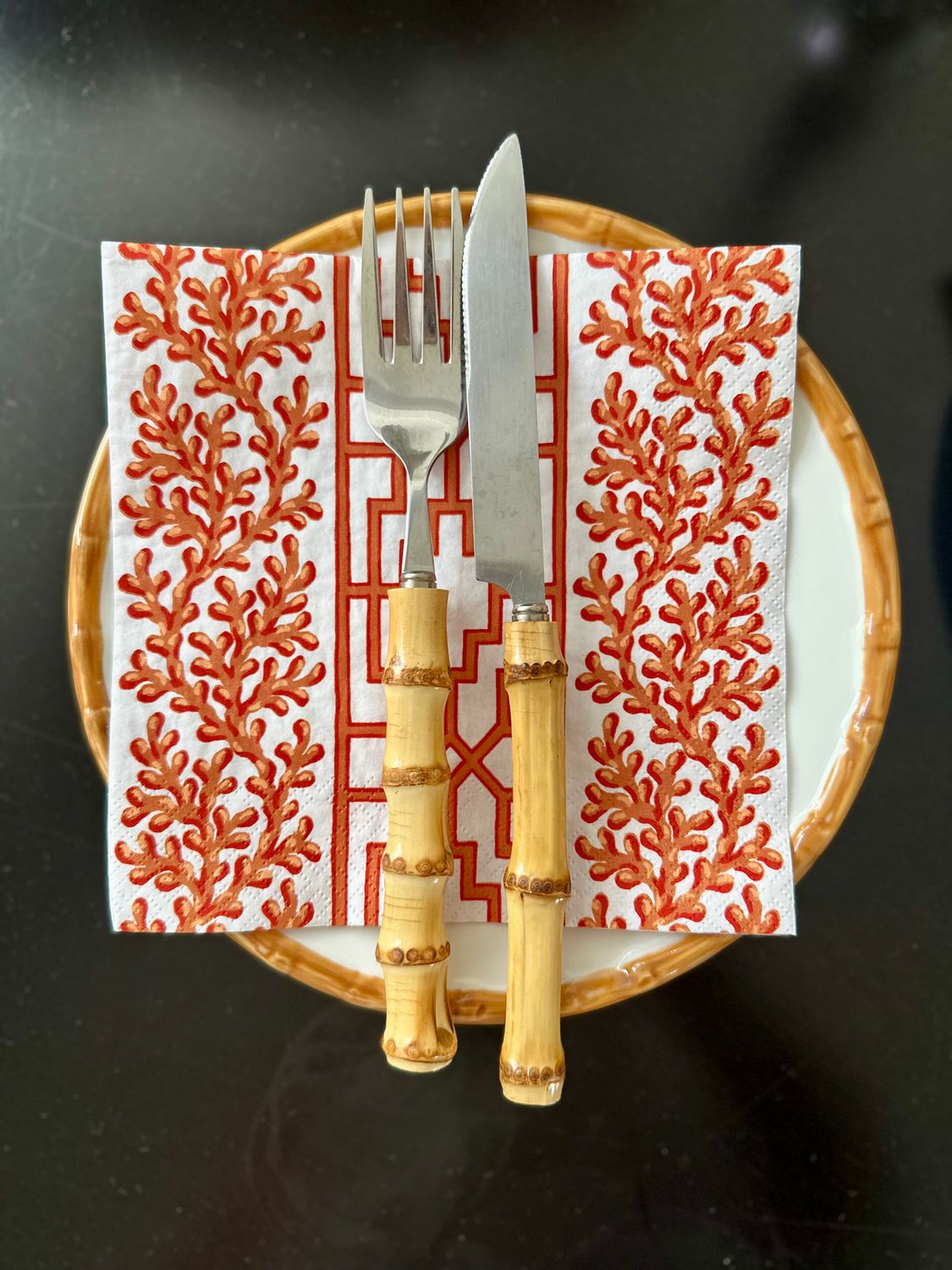 Bamboo Edge Side Plate