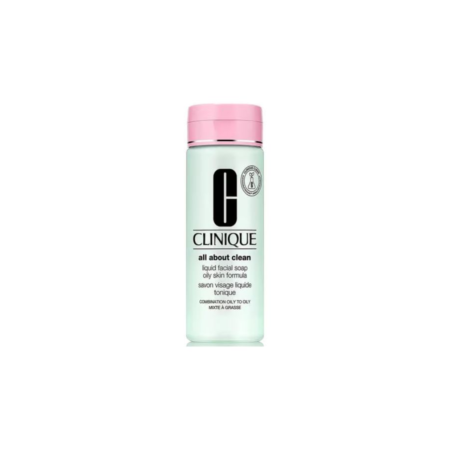 Clinique All About Clean Liquid Facial Soap Oily Skin Formula 200ml – Sapone liquido viso per pelle grassa