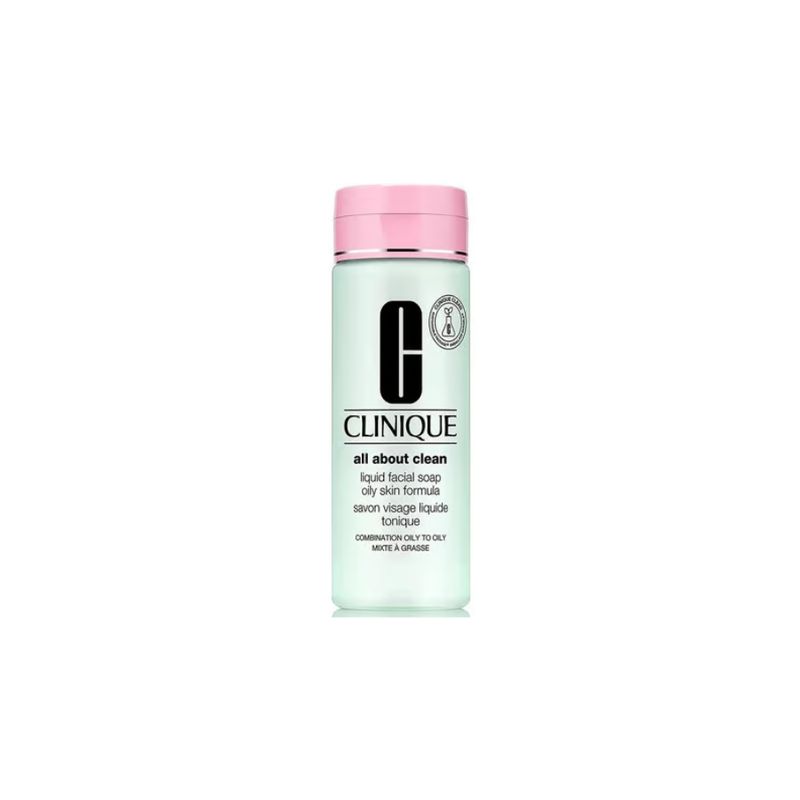 Clinique All About Clean Liquid Facial Soap Oily Skin Formula 200ml – Sapone liquido viso per pelle grassa