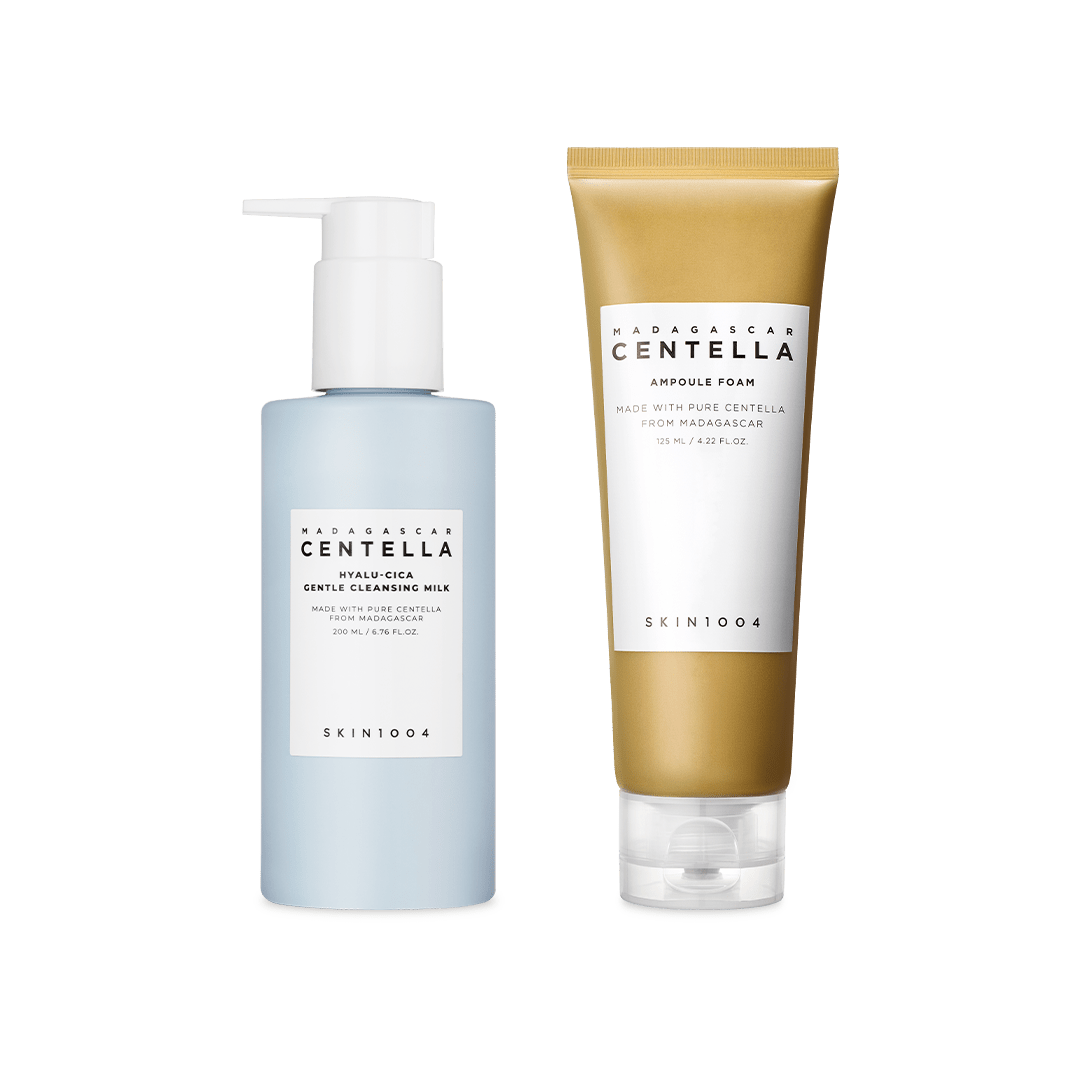 Skin1004 Madagascar Centella Double Cleansing Duo Pack - A Gentle Cleansing Solution For Your Skin