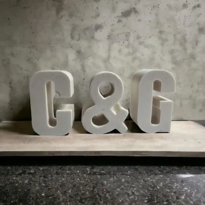 Decorative Personalised Letters, A-Z