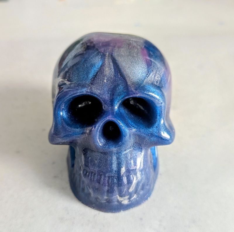 Resin Skull Ornament (Small)