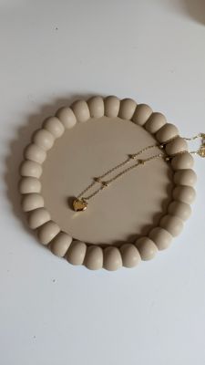 Bubble Edge Round Dish/Coaster