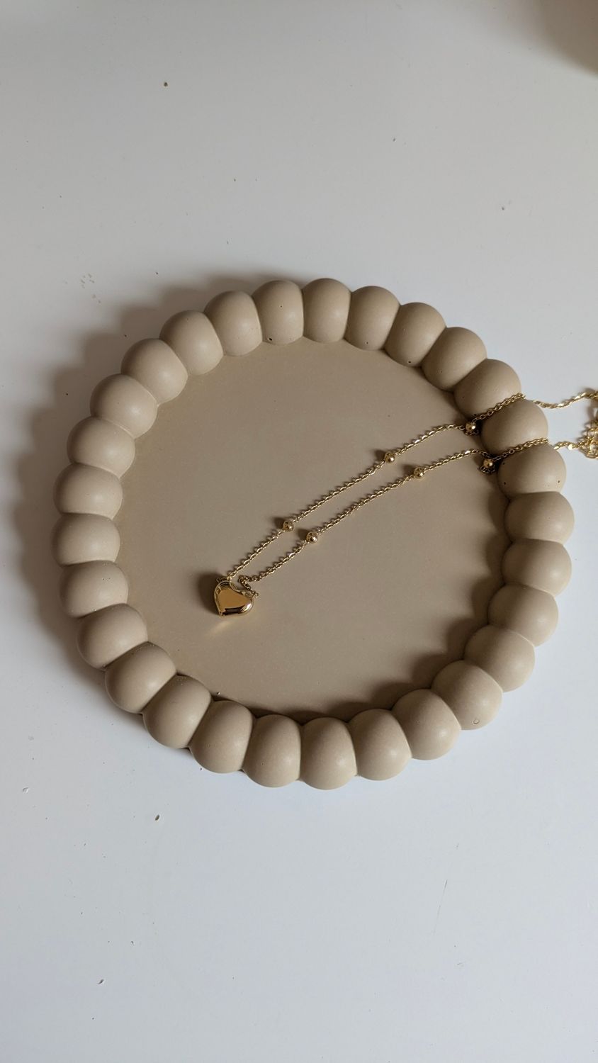 Bubble Edge Round Dish/Coaster