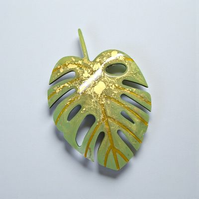 Monstera Leaf Display Dish, Large