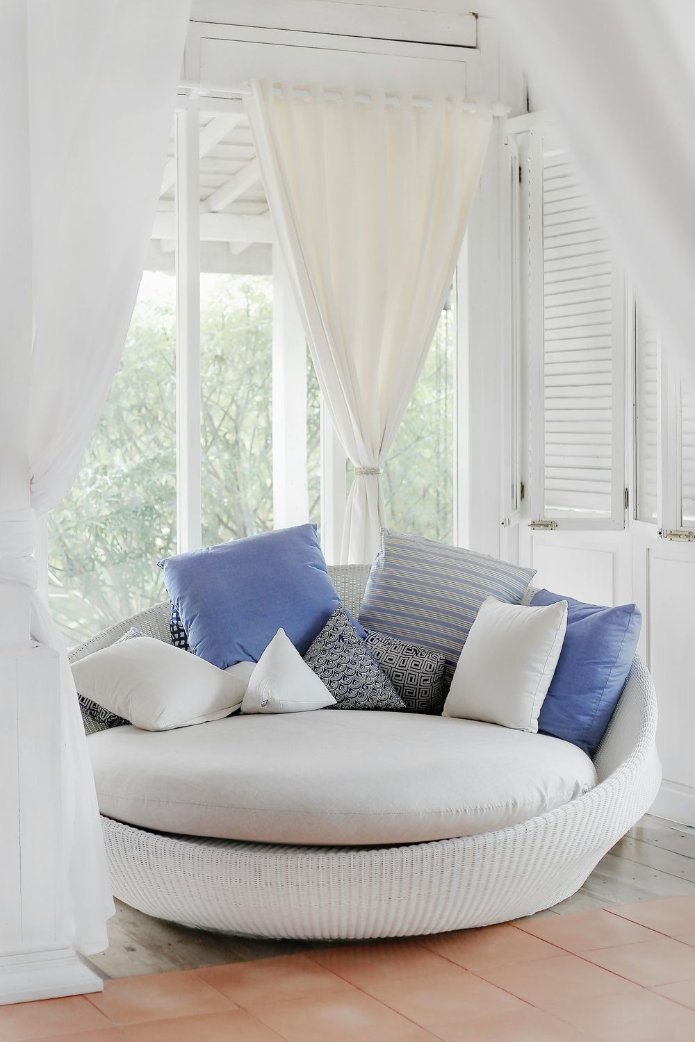 Minimalistic White Couch