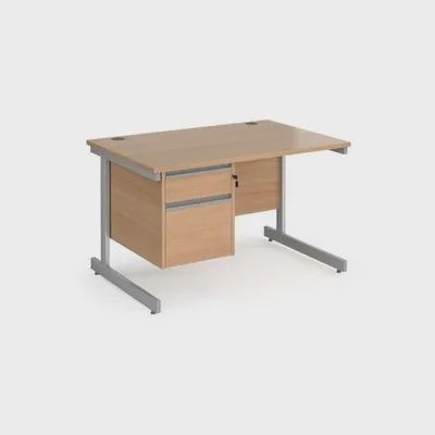 FS  25 Two Drawer Desk