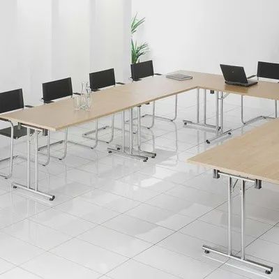 FS Rectangular Folding Leg Meeting Table