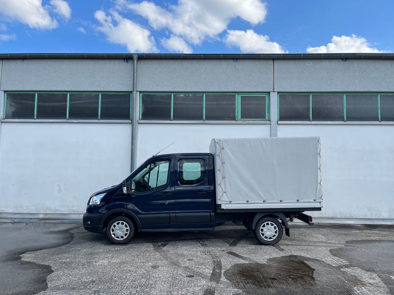Ford Transit 310 L2 Doppelkabine, Mwst., Sitzheizung, elektr. Sitzeinstellung, Plane