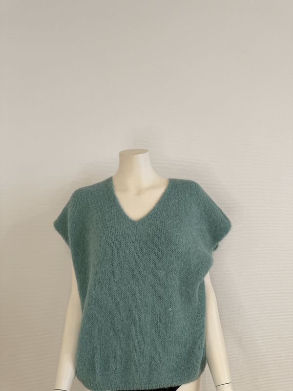 elegante groene trui