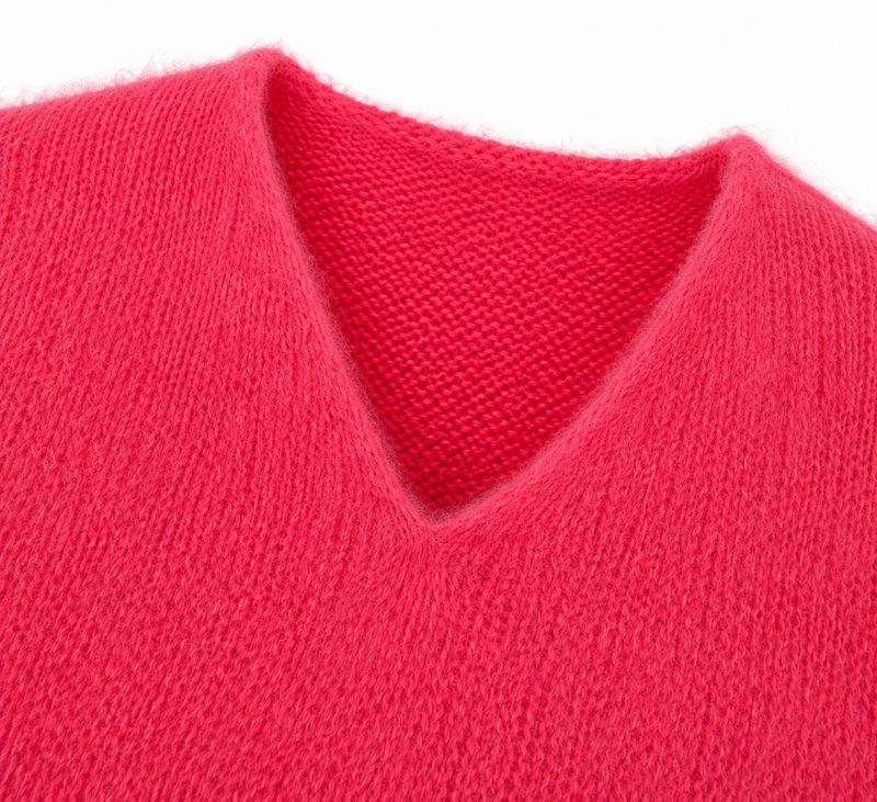 elegante roze trui
