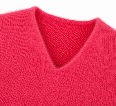 elegante roze trui