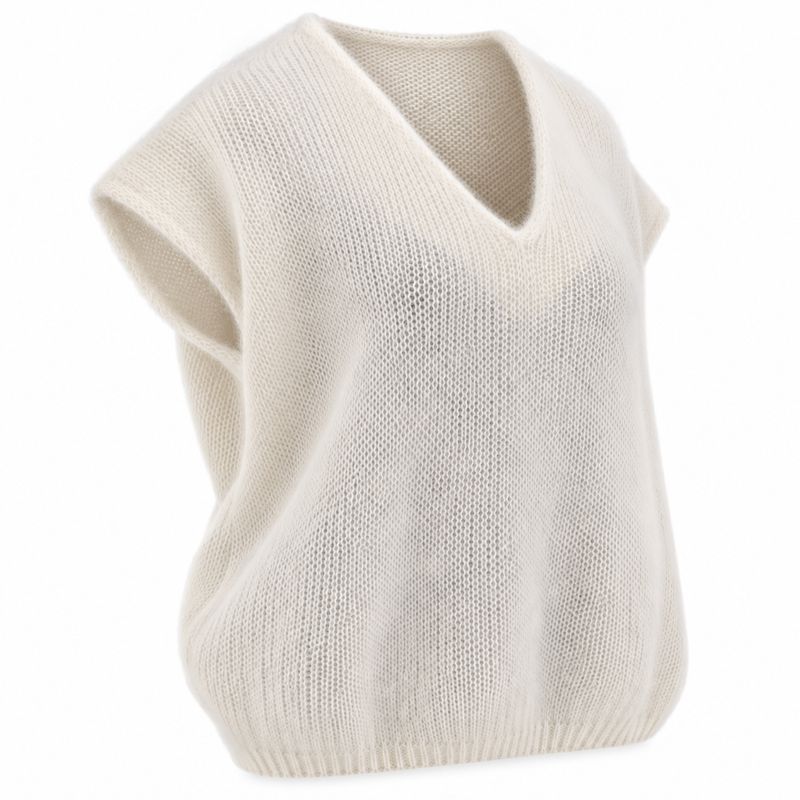 elegante witte trui