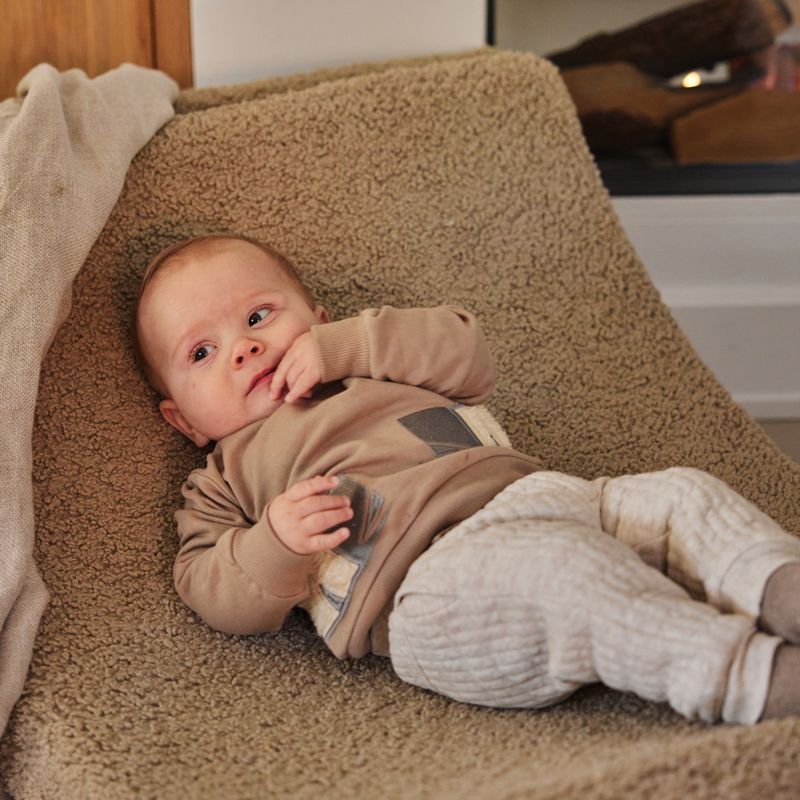 Dirkje jongens broek pebble structuur