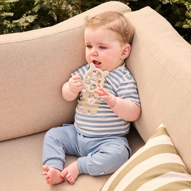 Dirkje jongens joggingbroek blauw cargo
