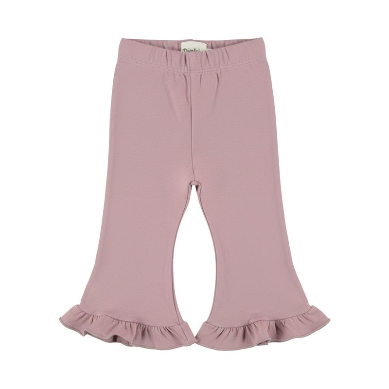 Dirkje meisjes broek paars flared ruffles