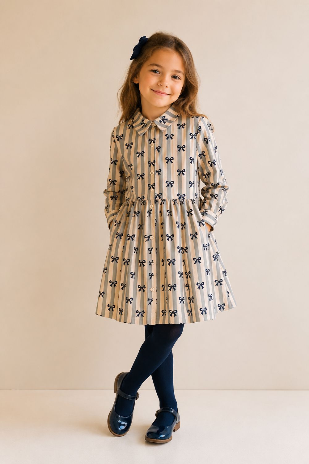 Danamade Gudrun Jurk – Ice Blue