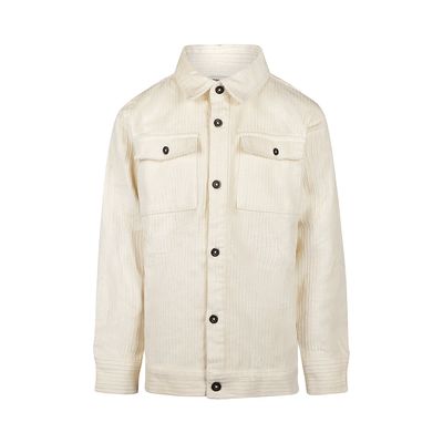 No Way Monday Jongens Overshirt Tofu – Trendy Riblook