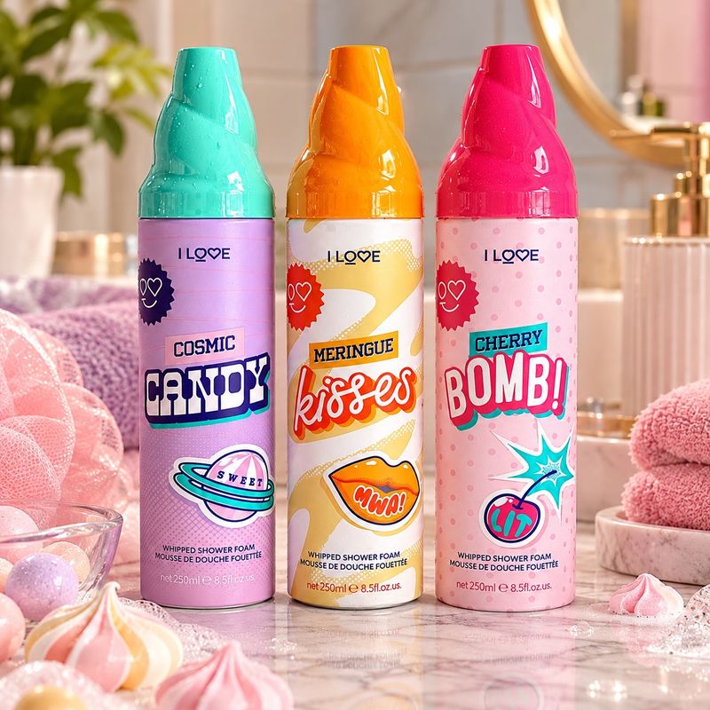 I LOVE Whipped Shower Foam – Shower Foam 250 ml