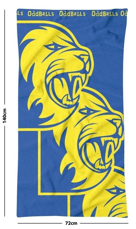 Durham Cricket Oddballs Sports Towel Durham Cricket Oddballs Sports Towel