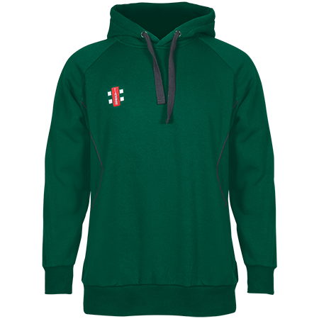 Cumbria Cricket Board Over 50s Storm Green Hooded Top