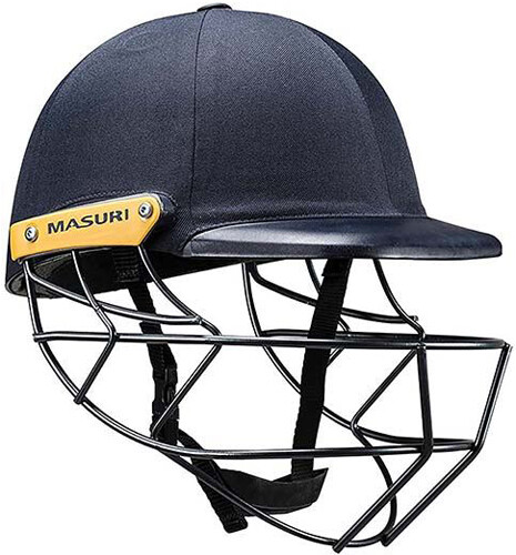 2024 Masuri C Line Plus Navy Cricket Helmet Junior
